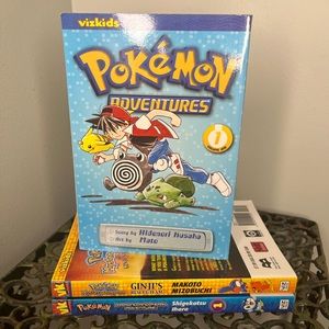 VIZKIDS Pokémon Manga Bundle of Three Books 📕 Graphic Novels